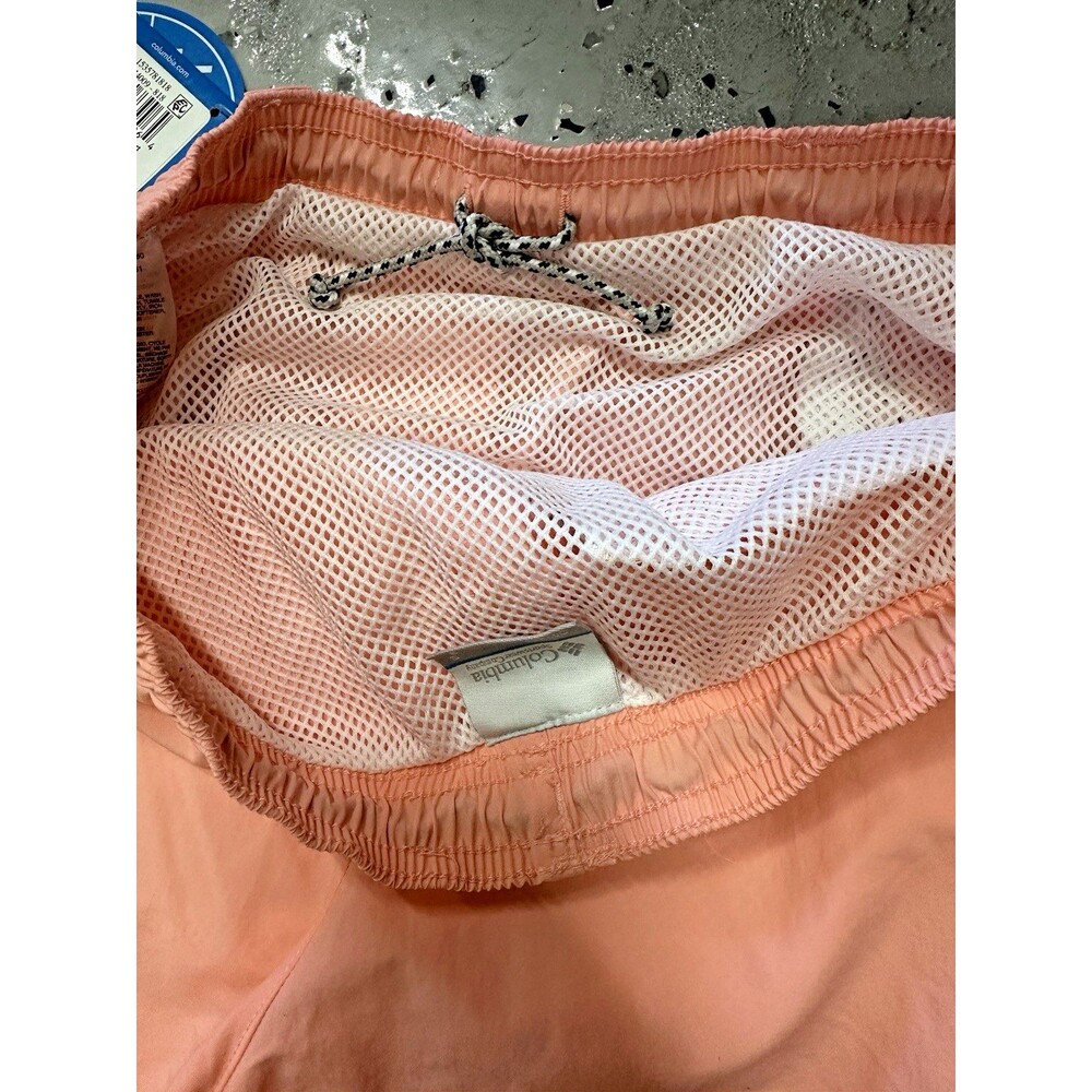 Columbia Men's 8" Back Cast III Gulf Stream Omni Shade Water shorts Peach XXL - Picture 7 of 7